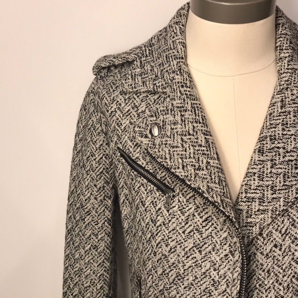 Gap side zip jacket 45% wool